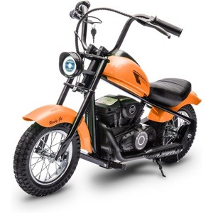 24V Kids Electric Dirt Bike with 14MPH High Speed, LED Lights, Leather Seat, Dual Speed Modes and Safe Off-Road for Kid - 1 of 4