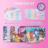 Joyfy Dot Art Kit for Kids Age 3+, Princess/Animals/Dinosaur Themed No Mess Sticker Craft, Ideal Arts & Crafts Supplies, Birthday Gifts for Boys Girls - 2 of 4