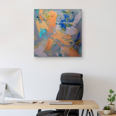 Abstract Multicolor 31" x 31" Canvas Art Print