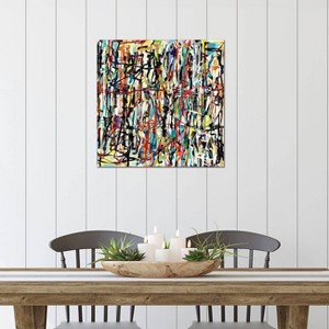 iCanvas Pollock Wink VII by Angel Estevez Canvas Print Wall Art - 1 of 3