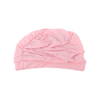 Unique Bargains Pleated Style  Swim Cap 5.91"x9.25" 1 Pc