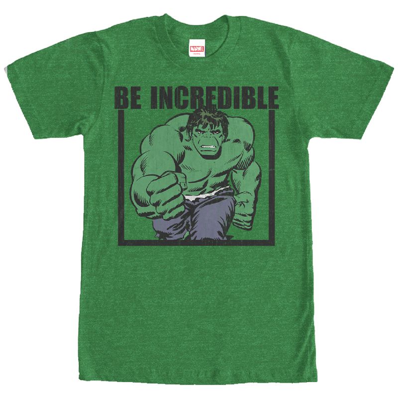 Men's Marvel Hulk Be Incredible T-Shirt, 1 of 4
