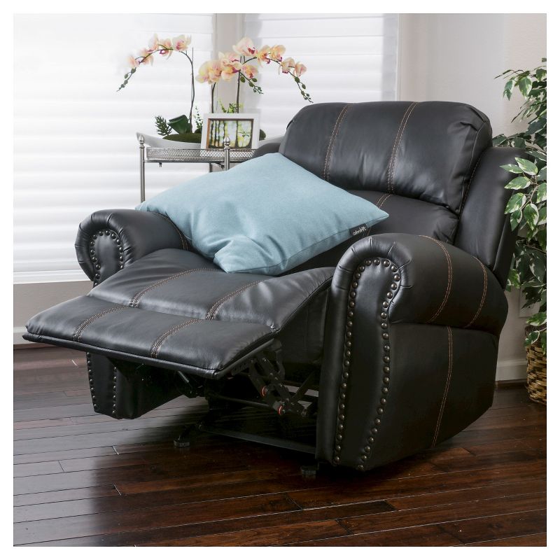 Charlie Faux Leather Glider Recliner Club Chair - Christopher Knight Home, 5 of 6