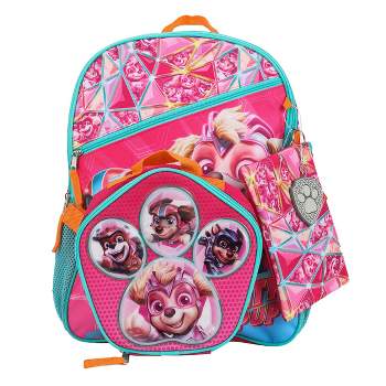 PAW Patrol: A Mighty Movie 5-Piece Toddler Girl Backpack Set