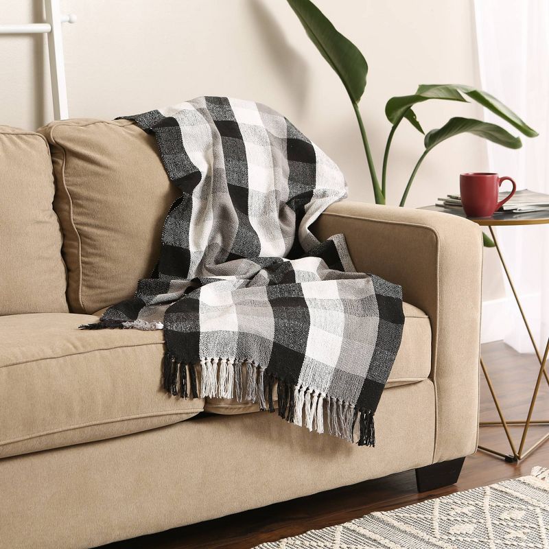 50"x60" Check Throw Blanket - Design Imports, 3 of 6