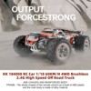 Topteng 1:18 Scale Remote Control Car, 2.4GHz High Speed RC Car - 3 of 4