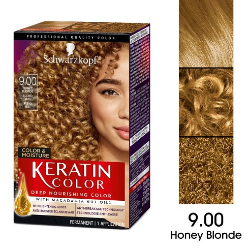 Keratin infused hair color – Natural hair color