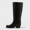 Women's Oakley Harness Boots with Memory Foam Insole - Universal Thread™ Black - 2 of 3