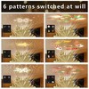Aoibox Snowflake Christmas Tree Topper 9.6in 1 Piece Lighted LED Rotating 3D Glitter Projector 6 Patterns for Xmas Tree Decoration - 3 of 4