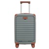 Whisen 5-Piece ABS Luggage Set with 3 Different Size Front Opening Suitcases and 2 Toiletry Bags, USB Port, Cup Holder, TSA Lock - 3 of 4