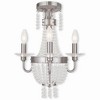 Livex Lighting Valentina 3 - Light Chandelier in  Brushed Nickel - 2 of 2