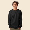 Dalix Astronaut Embroidered Cotton Classic Fit Long Sleeve Crewneck Tee Shirt Mens - 2 of 4