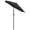 Garden Parasol Anthracite and dark gray vidaXL - 3 of 4