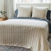Crane Home | Coastal Stitch Euro Sham Set - Euro - 3 of 4
