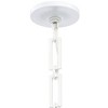 Crystorama Lighting Alston 1 - Light Chandelier in  Matte White/Antique Gold - 3 of 4
