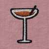 Dalix Espresso Martini Embroidered Lightweight Relaxed Jersey Tee Summer Cute Food Womens - 2 of 4
