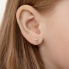 Baby Girls' Petite Mouse Hoop Sterling Silver Earrings - In Season Jewelry - 3 of 4