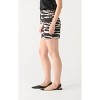 Women's Wo's High Waist Pull On Shorts - BLACK TAPE - 2 of 4