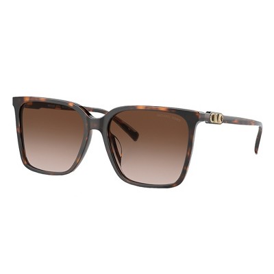 Michael Kors CANBERRA MK 2197U 300613 Womens Square Sunglasses Dark Tortoise 56mm