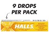 HALLS Relief Honey Lemon Cough Drops 20 Packs of 9 Drops (180 Total Drops) - 3 of 4