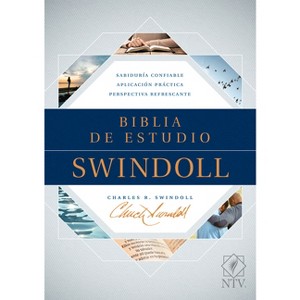 Biblia de Estudio Swindoll Ntv (Tapa Dura, Azul) - (Hardcover) - 1 of 1