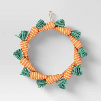 Carrot Wreath Orange - Threshold™