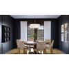 Urban Ambiance Luxury New Traditional Chandelier 21.125''H x 21.625''W,  Brushed Bronze Finish,  Aurora Collection, UHP4090 - 2 of 4