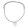Glass Heart Necklace - 3 of 3