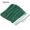 Unique Bargains Metallic Plastic Decorative Twist Ties 1000 Pcs - 2 of 4