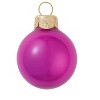 Northlight 40ct Raspberry Pink Pearl Finish Glass Ball Christmas Ornament - 1.25" (30mm) - 3 of 4