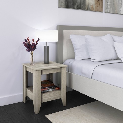 Target gray hot sale nightstand