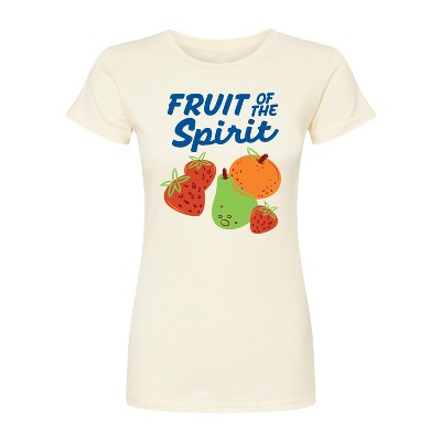 Women's - Instant Message - Fruit Of The Spirit Fitted Graphic T-Shirt