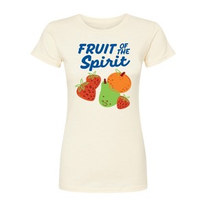 Women's - Instant Message - Fruit Of The Spirit Fitted Graphic T-Shirt - 1 of 3