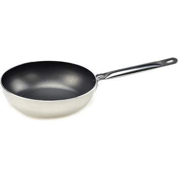 RAVELLI Italia Linea 51 Professional Non Stick Induction Deep Skillet, 9.5inch - Elevated Cooking with Italian Precision
