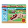 Melissa & Doug Classic Wooden Figure Eight Train Set (22pc) - image 2 of 4