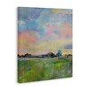 Stupell Industries Meadow Sky with Field House Canvas Art, 24" x 30" - 2 of 4