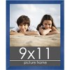 PosterPalooza | Photo Size Classic Modern Blue Frame - UV Acrylic, Foam Board Backing, Hanging Hardware - 2 of 4