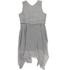 bar III Womens Gingham Asymmetrical Dress - 2 of 2
