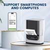 Label Maker Machine with Tape, FLEXYVA PM220-A Bluethooth Label Printer, 2 Inch Portable Thermal Printer for Small Business, White - 3 of 4