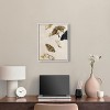 Art Remedy Golden Butterflies Classic Elegant Butterfly Wall Art Framed - 2 of 4