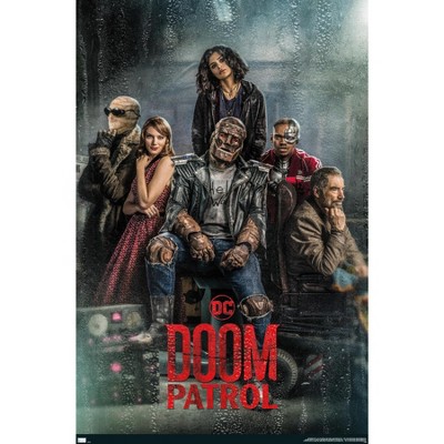 Trends International DC Comics TV Doom Patrol - Group One Sheet Unframed Wall Poster Prints