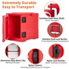 Portable Food Warmer, 82 Qt Hot Box, Large Inner Capacity, Orienteering Wheel, Compatible with 3/6" or 6/2.5" Plates, for Parties, Travel - 2 of 4