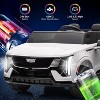 Ride on Car for Kids, 2 Seater 24V Licensed Cadillac Electric Car Toy Toddlers Battery Powered Ride on Truck - 2 of 4