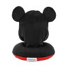 Disney Mickey Mouse Red & Black Hooded Neck Pillow - 2 of 4