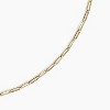 sanctuaire Dainty Link Necklace 14K Solid Gold - 3 of 3