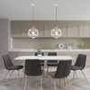 Livex Lighting Ashland 1 - Light Pendant in  White - 3 of 4