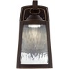 Minka Lavery Vintage Outdoor Wall Light Fixture Oil Rubbed Bronze LED 10 3/4" Clear Water Bell Glass for Post Exterior Porch Patio - 3 of 4