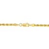 EVERLY JEWELRY | 10K Yellow Gold Rope Chain Bracelet, 7.5-inch - 4 of 4