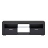 NicBex Modern TV Stand Contemporary High Glossy Front TV Console with LED Lights for Living Room, Bedroom - 2 of 4