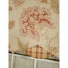 RLF Home Venetia Petticoat 3" Rod Pocket Lining Luxurious and Elegant Window Treatment Valance 50" x 15" Pink - 3 of 4